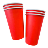 Load image into Gallery viewer, Red Rainbow Paper Cups