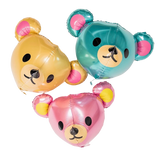 Load image into Gallery viewer, Bear Foil Balloons (3pcs)